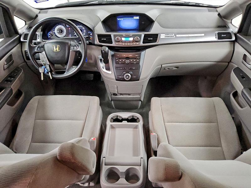 5FNRL5H40CB081154 - 2012 HONDA ODYSSEY EX SILVER photo 8