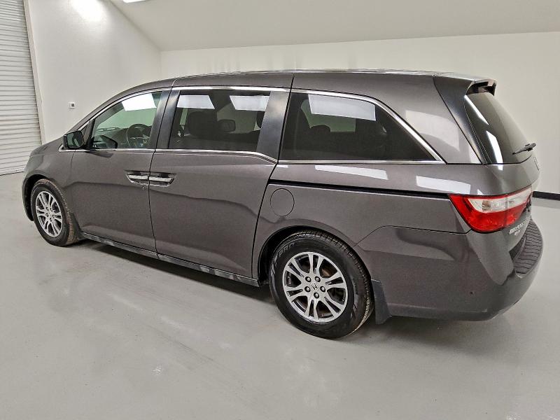 5FNRL5H4XCB094235 - 2012 HONDA ODYSSEY EX GRAY photo 2