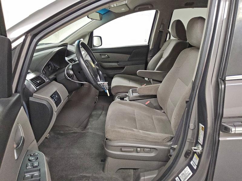 5FNRL5H4XCB094235 - 2012 HONDA ODYSSEY EX GRAY photo 7