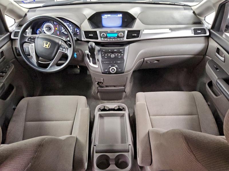 5FNRL5H4XCB094235 - 2012 HONDA ODYSSEY EX GRAY photo 8