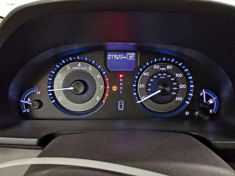 5FNRL5H4XCB094235 - 2012 HONDA ODYSSEY EX GRAY photo 9