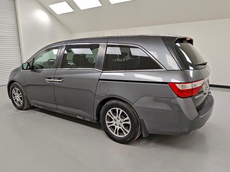 5FNRL5H45CB095423 - 2012 HONDA ODYSSEY EX GRAY photo 2