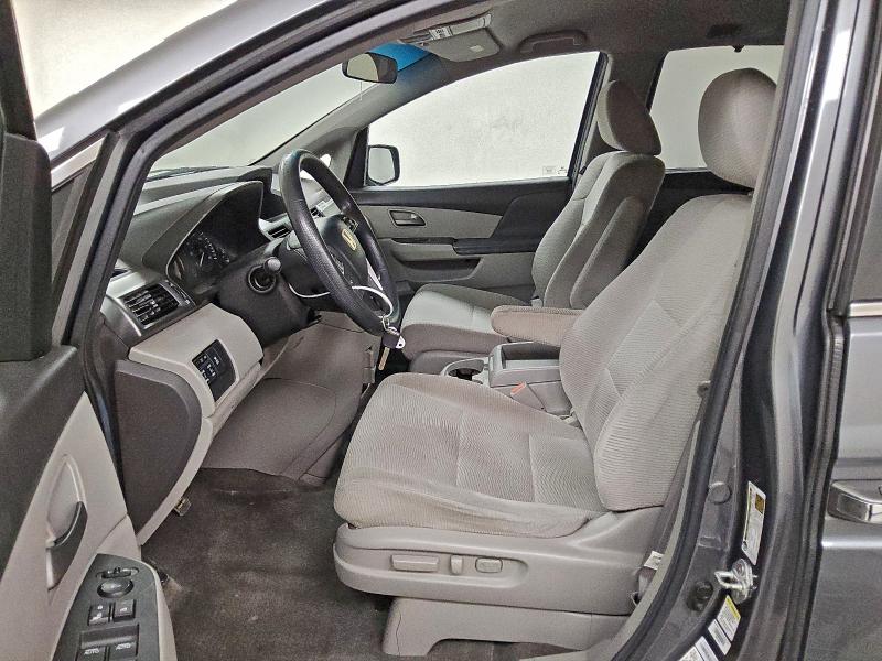 5FNRL5H45CB095423 - 2012 HONDA ODYSSEY EX GRAY photo 7