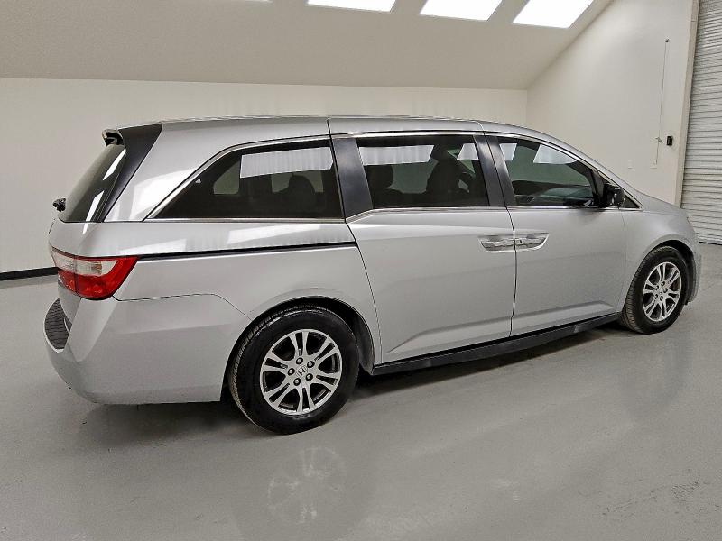 5FNRL5H48CB091561 - 2012 HONDA ODYSSEY EX SILVER photo 3