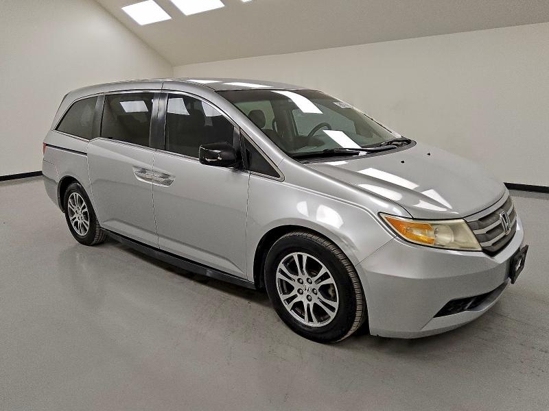 5FNRL5H48CB091561 - 2012 HONDA ODYSSEY EX SILVER photo 4