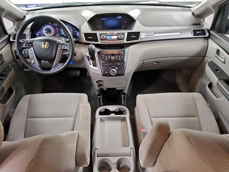 5FNRL5H48CB091561 - 2012 HONDA ODYSSEY EX SILVER photo 8