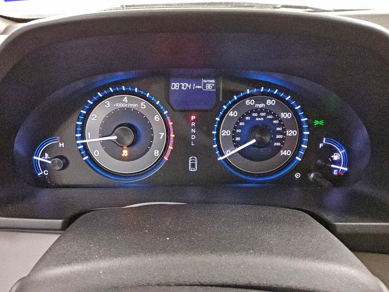 5FNRL5H48CB091561 - 2012 HONDA ODYSSEY EX SILVER photo 9