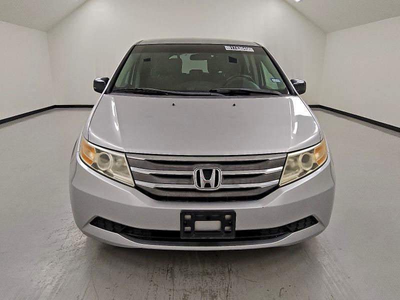 5FNRL5H4XCB068198 - 2012 HONDA ODYSSEY EX SILVER photo 5
