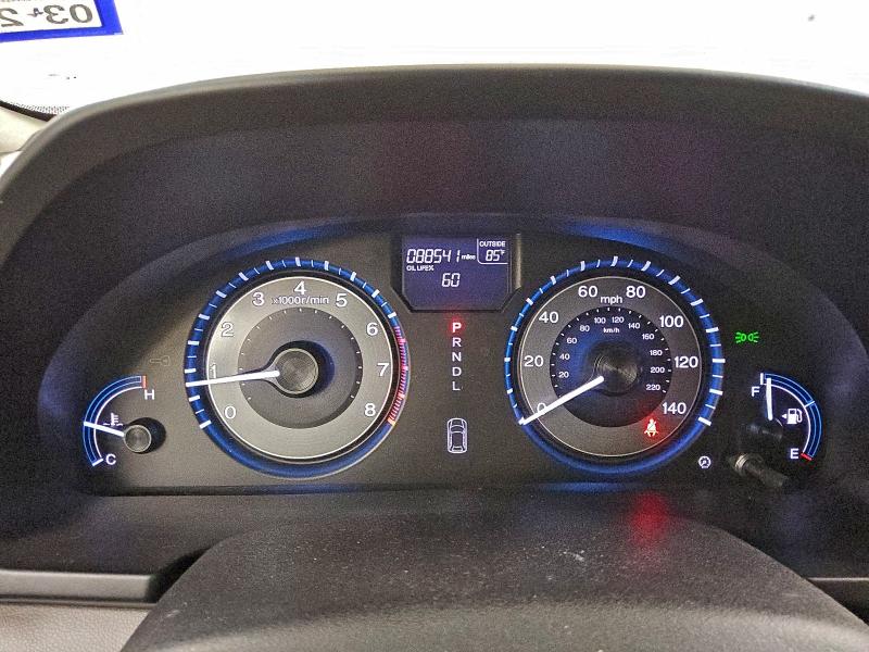 5FNRL5H4XCB068198 - 2012 HONDA ODYSSEY EX SILVER photo 9