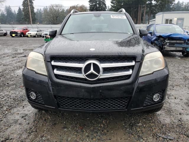 WDCGG8HB0AF268909 - 2010 MERCEDES-BENZ GLK 350 4MATIC BLACK photo 5