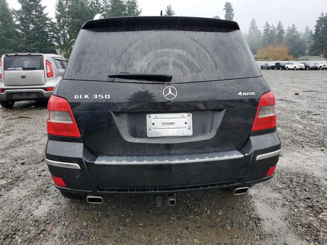 WDCGG8HB0AF268909 - 2010 MERCEDES-BENZ GLK 350 4MATIC BLACK photo 6