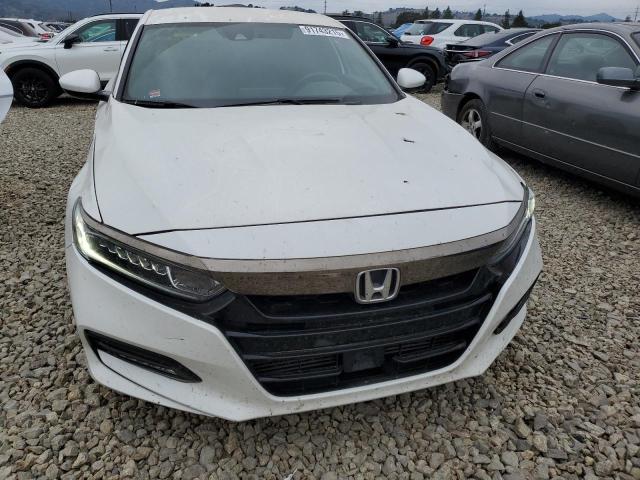 1HGCV1F35JA009960 - 2018 HONDA ACCORD SPORT 白色 照片 5