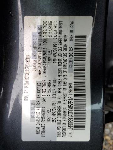 JM3TB3CA7F0458518 - 2015 MAZDA CX-9 TOURING 灰色 照片 13