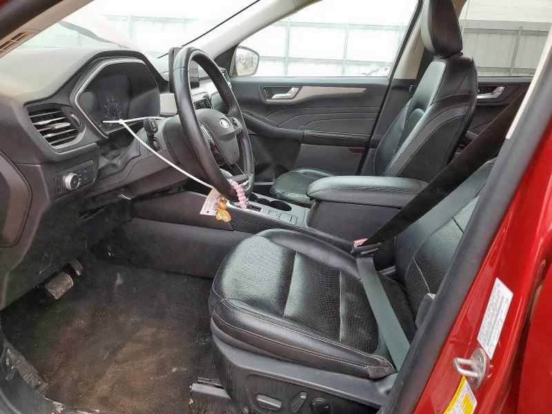 1FMCU0H65NUA18029 - 2022 FORD ESCAPE SEL RED photo 7