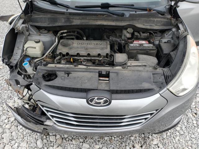 KM8JU3AC6BU127488 - 2011 HYUNDAI TUCSON GLS ვერცხლისფერი ფოტო 12