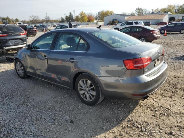 3VWD07AJ0FM412147 - 2015 VOLKSWAGEN JETTA SE GRAY photo 2