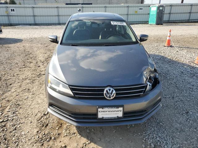 3VWD07AJ0FM412147 - 2015 VOLKSWAGEN JETTA SE GRAY photo 5
