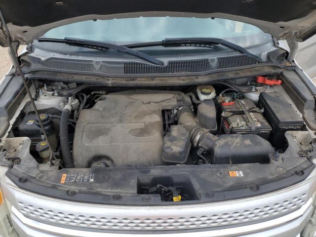 1FM5K7F86FGB87052 - 2015 FORD EXPLORER LIMITED ვერცხლისფერი ფოტო 11