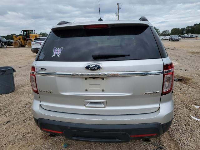 1FM5K7F86FGB87052 - 2015 FORD EXPLORER LIMITED ვერცხლისფერი ფოტო 6