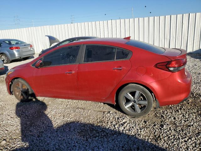 3KPFL4A75JE201373 - 2018 KIA FORTE LX RED photo 2