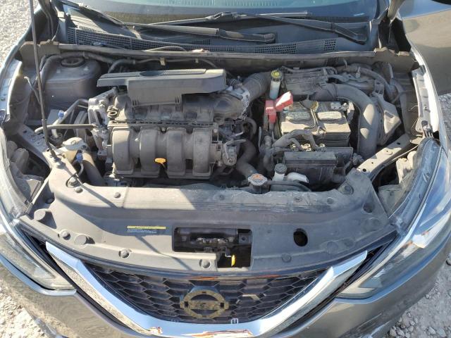 3N1AB7AP6KY208544 - 2019 NISSAN SENTRA S 灰色 照片 11