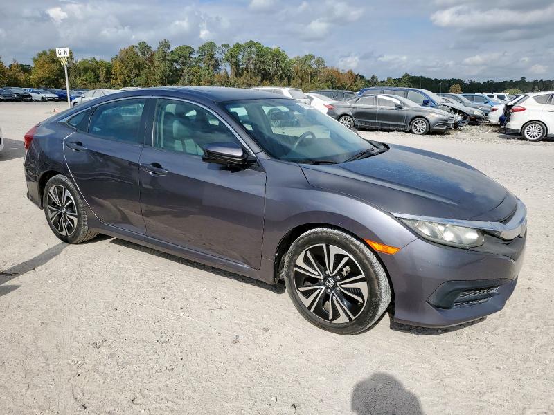 19XFC2F76HE042063 - 2017 HONDA CIVIC EX GRAY photo 4