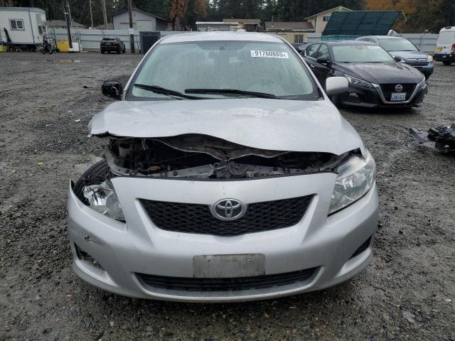1NXBU4EEXAZ318836 - 2010 TOYOTA COROLLA BASE 银色 照片 5