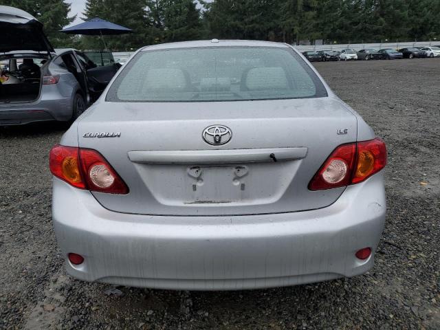 1NXBU4EEXAZ318836 - 2010 TOYOTA COROLLA BASE 银色 照片 6
