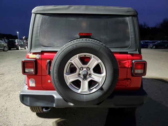 1C4GJXAGXJW193692 - 2018 JEEP WRANGLER SPORT 红色 照片 6