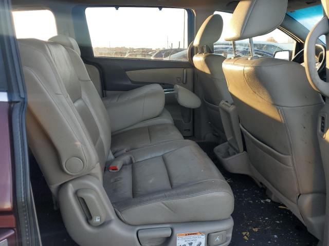 5FNRL5H63CB125083 - 2012 HONDA ODYSSEY EXL BURGUNDY photo 11