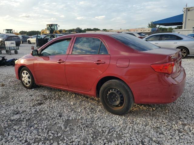 JTDBU4EE4AJ057712 - 2010 TOYOTA COROLLA BASE 勃艮第红 照片 2
