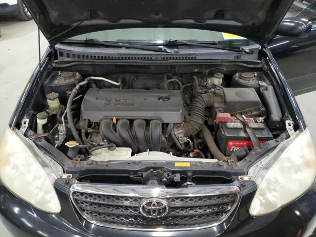 2T1BR32E58C858364 - 2008 TOYOTA COROLLA CE BLACK photo 11