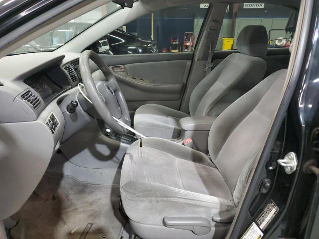 2T1BR32E58C858364 - 2008 TOYOTA COROLLA CE BLACK photo 7