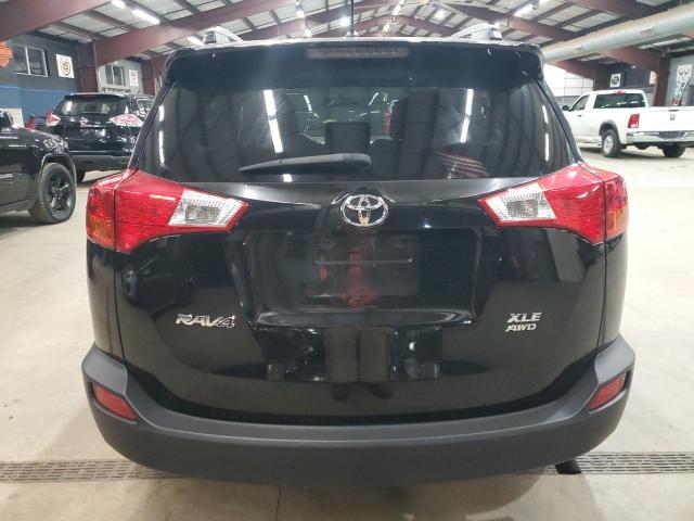2T3RFREV5DW030997 - 2013 TOYOTA RAV4 XLE BLACK photo 6