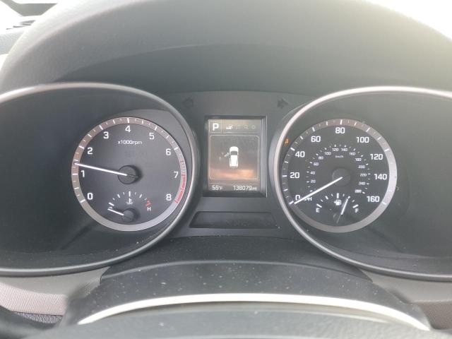 5XYZTDLB4JG551529 - 2018 HYUNDAI SANTA FE S SILVER photo 9