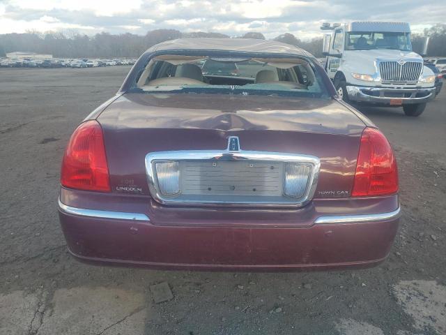 1LNHM81W04Y662172 - 2004 LINCOLN TOWN CAR EXECUTIVE RED photo 6