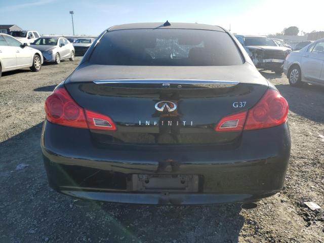 JN1CV6APXDM716189 - 2013 INFINITI G37 BASE BLACK photo 6