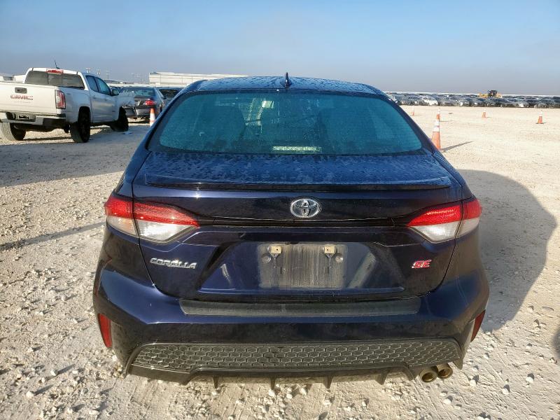 5YFP4MCE7MP088591 - 2021 TOYOTA COROLLA SE Синий фото 6