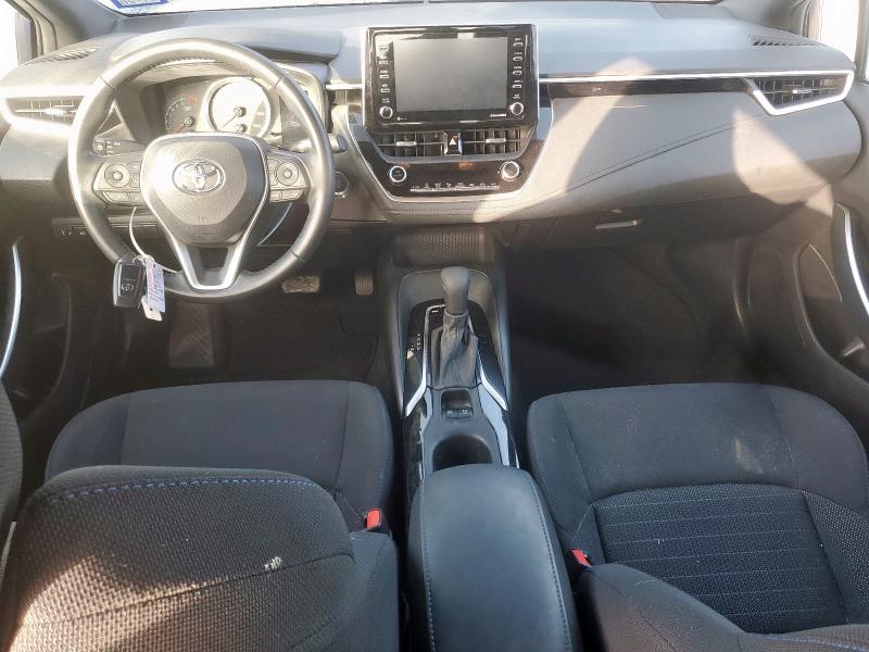 5YFP4MCE7MP088591 - 2021 TOYOTA COROLLA SE Синий фото 8