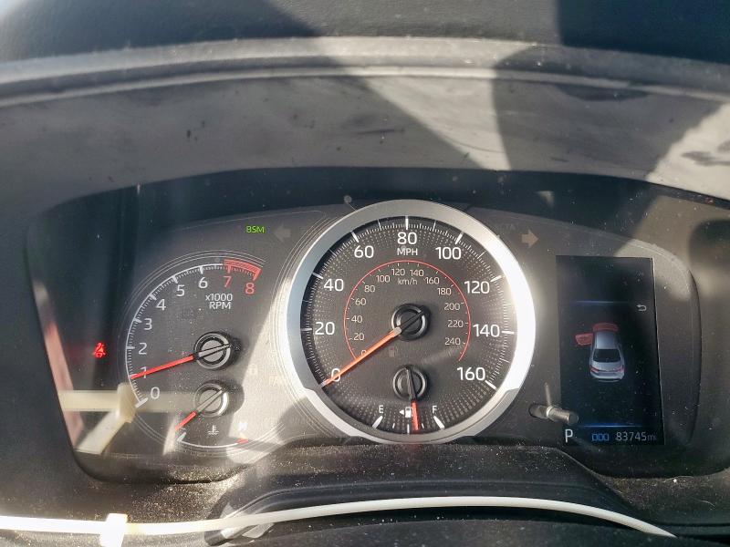 5YFP4MCE7MP088591 - 2021 TOYOTA COROLLA SE Синий фото 9