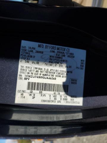 1FMZU74W95UA46568 - 2005 FORD EXPLORER EDDIE BAUER BLUE photo 13