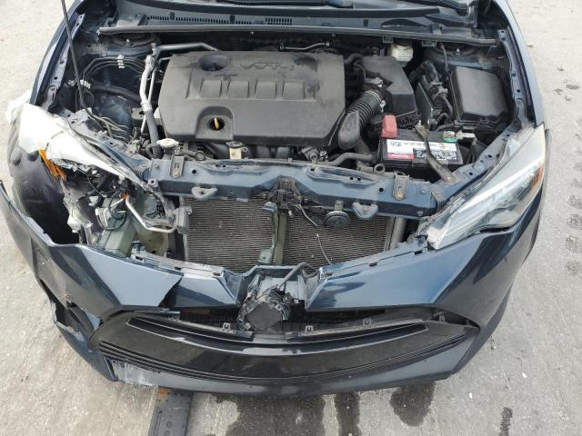 5YFBURHE2KP895243 - 2019 TOYOTA COROLLA L BLUE photo 11