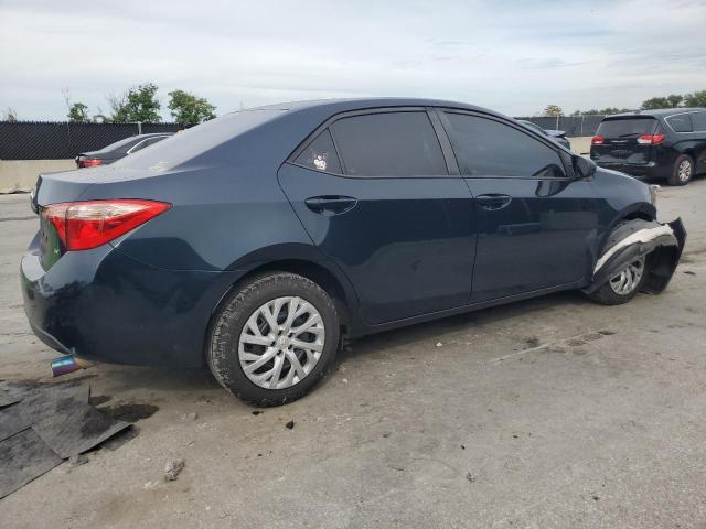 5YFBURHE2KP895243 - 2019 TOYOTA COROLLA L BLUE photo 3
