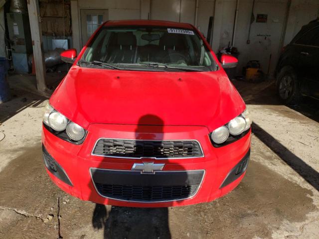 1G1JC6SH1F4113922 - 2015 CHEVROLET SONIC LT RED photo 5