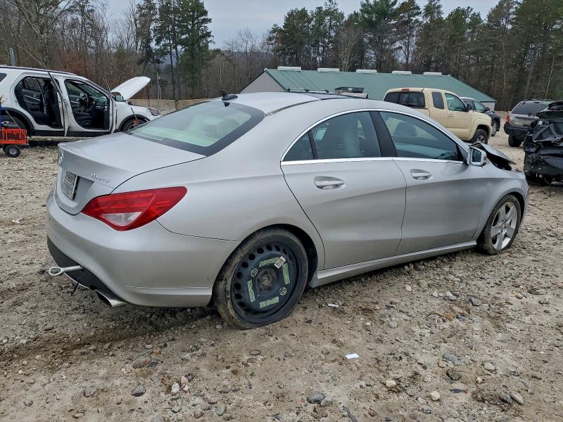 WDDSJ4GB3FN243114 - 2015 MERCEDES-BENZ CLA 250 4MATIC SILVER photo 3