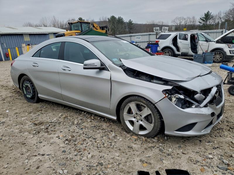 WDDSJ4GB3FN243114 - 2015 MERCEDES-BENZ CLA 250 4MATIC SILVER photo 4