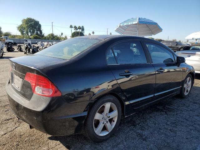 1HGFA16826L104119 - 2006 HONDA CIVIC EX BLACK photo 3