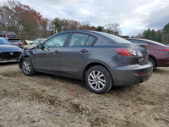JM1BL1VP7D1821916 - 2013 MAZDA 3 I GRAY photo 2