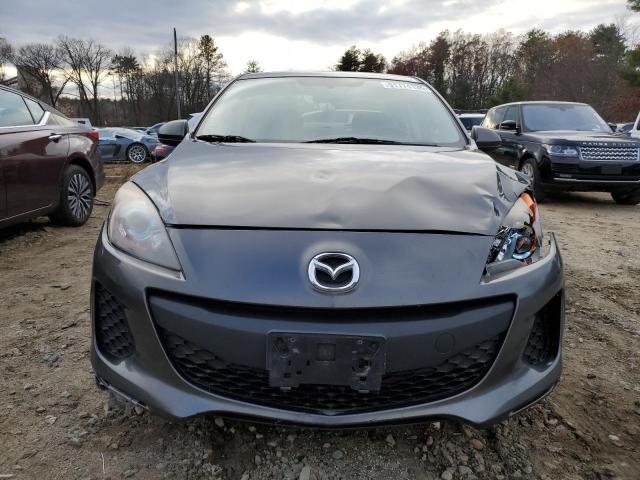 JM1BL1VP7D1821916 - 2013 MAZDA 3 I GRAY photo 5