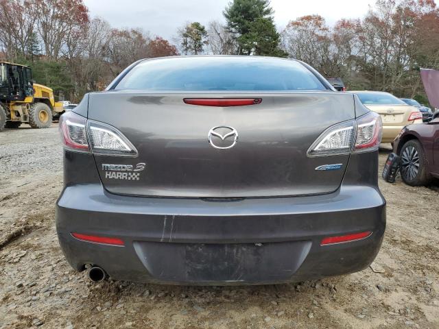 JM1BL1VP7D1821916 - 2013 MAZDA 3 I GRAY photo 6